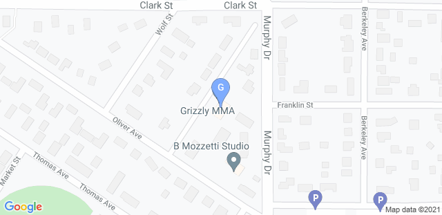 Map to Grizzly MMA